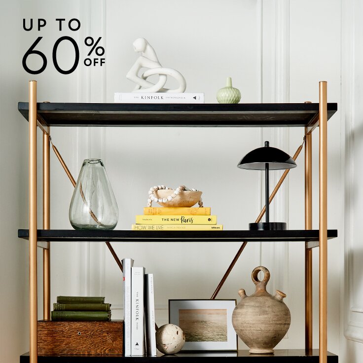 Up to 60% Off: Most-Shopped Decor Brands