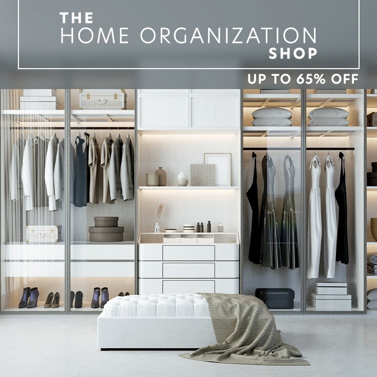 Up to 65% Off The Home Organization Shop: Shoe Storage to Cleaning Tools