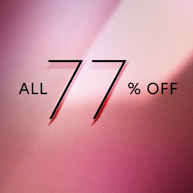 All 77% Off: 2 Days to Save
