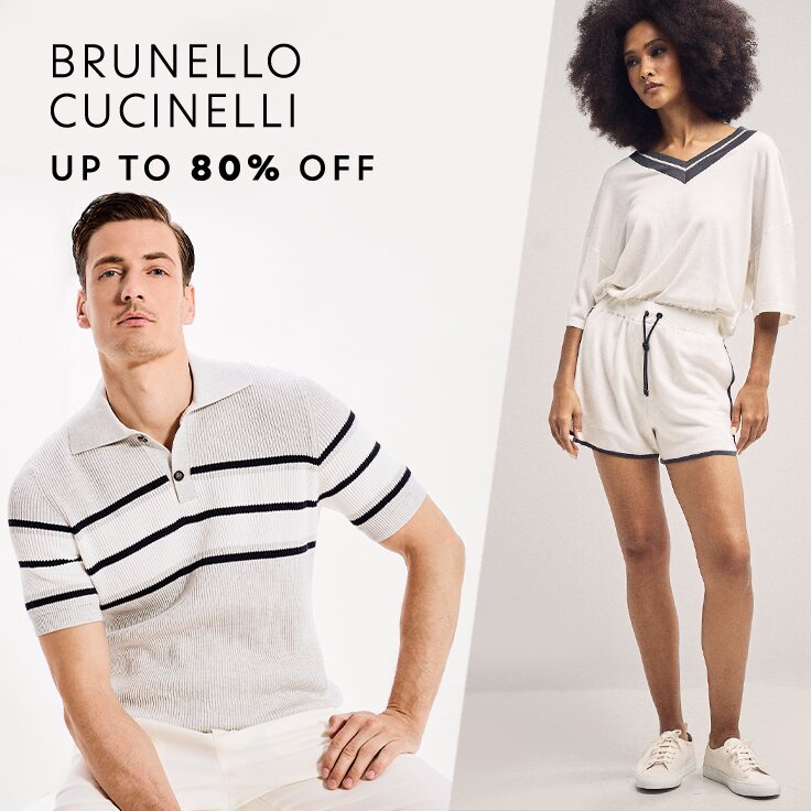 Up to 80% Off Brunello Cucinelli: For Women & Men