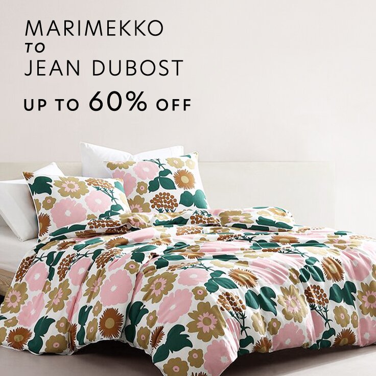 Up to 60% Off Marimekko to Jean Dubost: International Home Brands