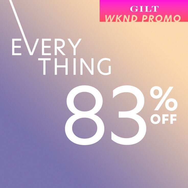 Everything 83% Off: 48 Hours Only