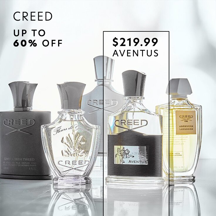 Up to 60% Off Creed with $219.99 Aventus: For Her & Him
