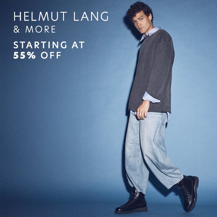 Starting at 55% Off Helmut Lang & More: ...