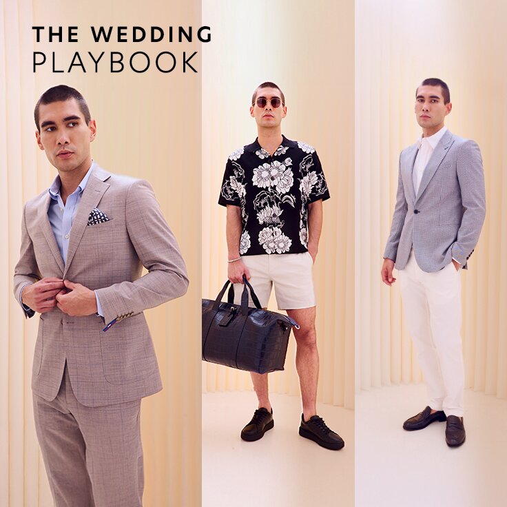 The Wedding Playbook: Formal Looks to Bachelor Trip