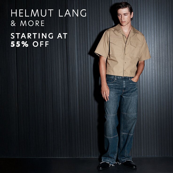 Starting at 55% Off Helmut Lang & More: ...