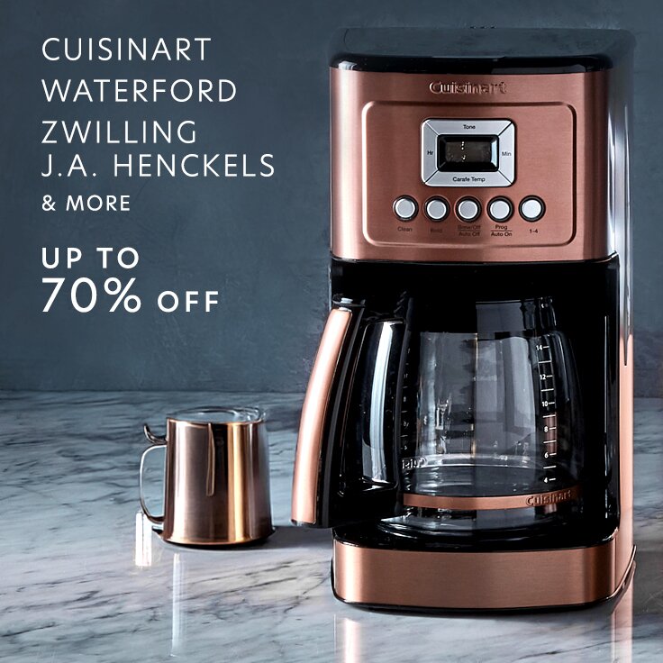 Up to 70% Off: Top Kitchen & Dining Brands