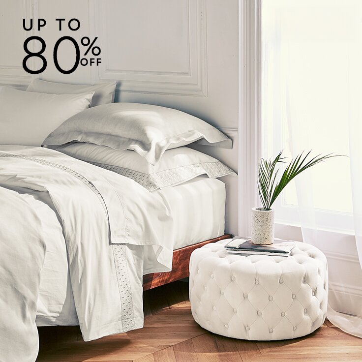 Up to 80% Off: The Bedding & Bath Event