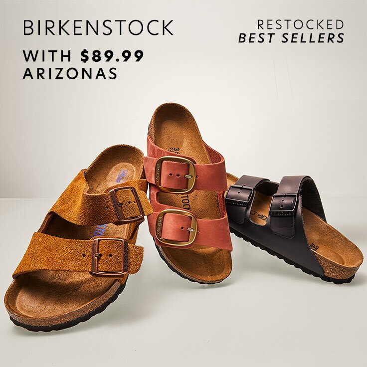 Birkenstock with $89.99 Arizonas & Restocked Best Sellers: For Women & Men