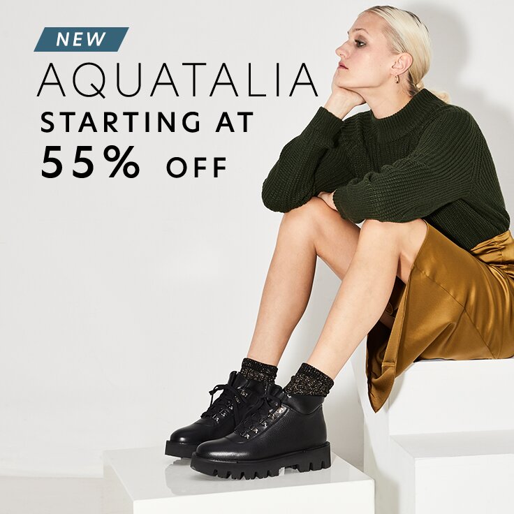 Starting at 55% Off New Aquatalia: ...