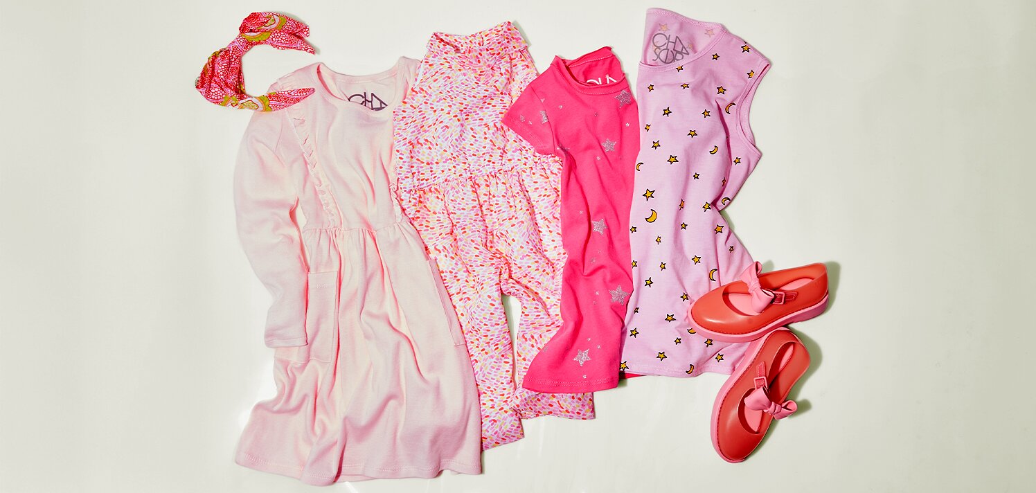 Kids’ Pink Looks