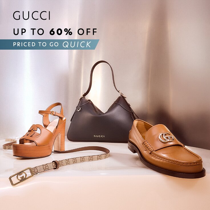 Up to 60% Off Gucci | Priced to Go Quick: ...