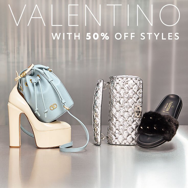 Valentino with 50% Off Styles: While-They-Last Prices