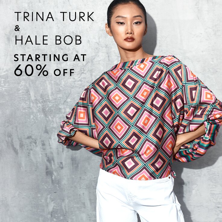 Starting at 60% Off Trina Turk & Hale Bob: Wardrobe Additions