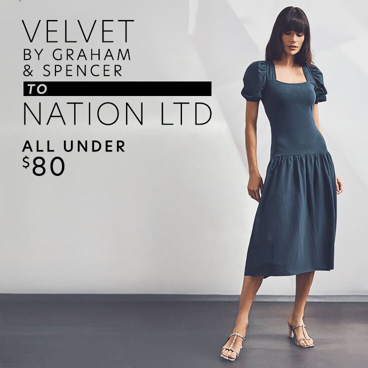 All Under $80 Velvet by Graham & Spencer to Nation LTD: Closet Arrivals