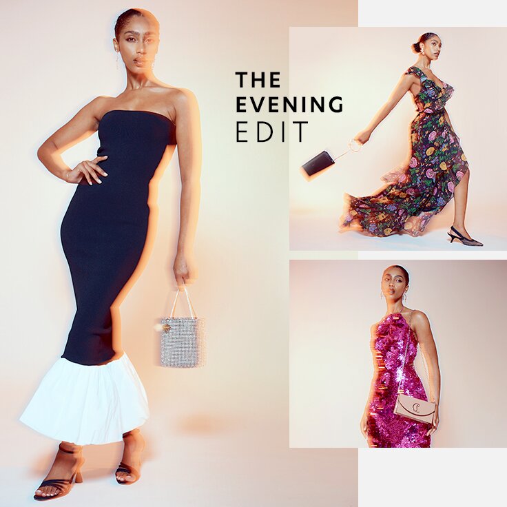 The Evening Edit: Black & White to Shimmer