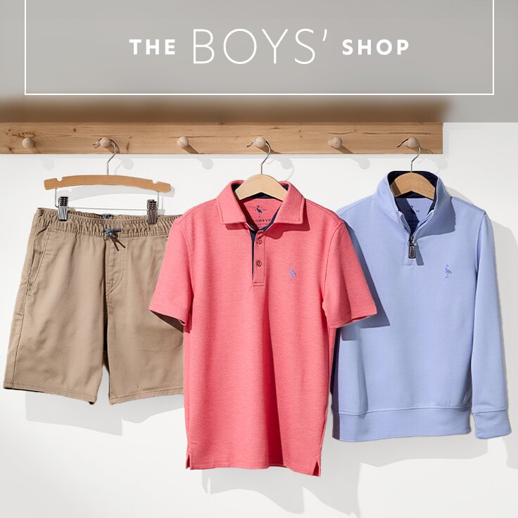 The Boys’ Shop: Shirts to Swimwear