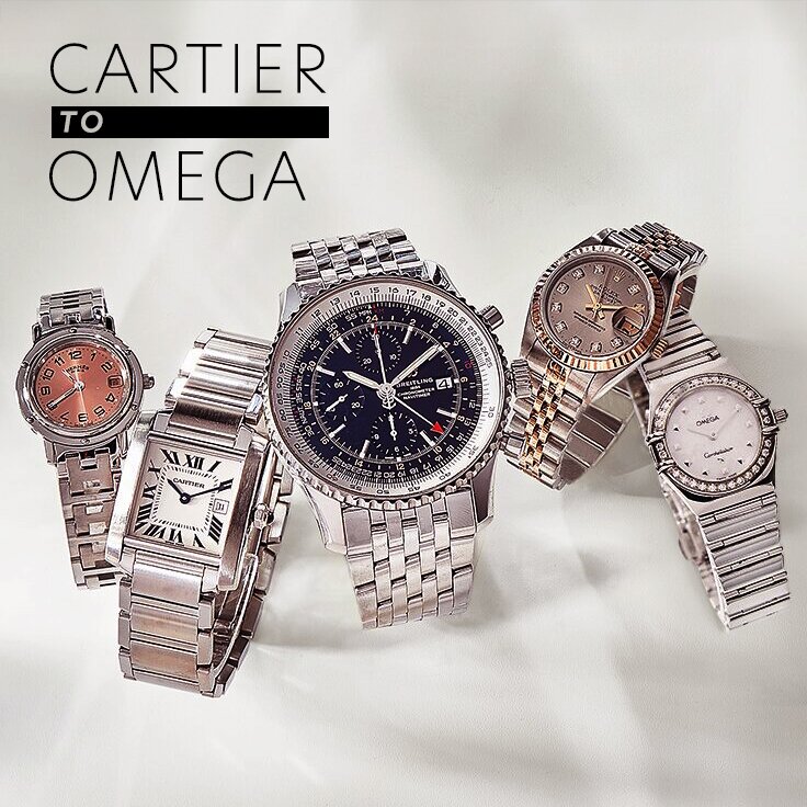 Cartier to OMEGA: The Vintage Elite | New-to-Site Styles
