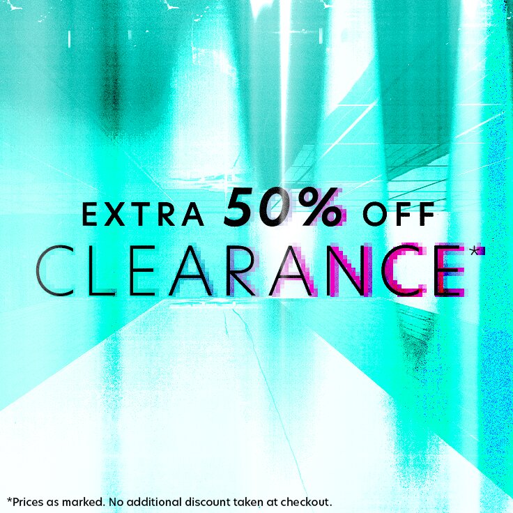 Extra 50% Off Clearance: ...