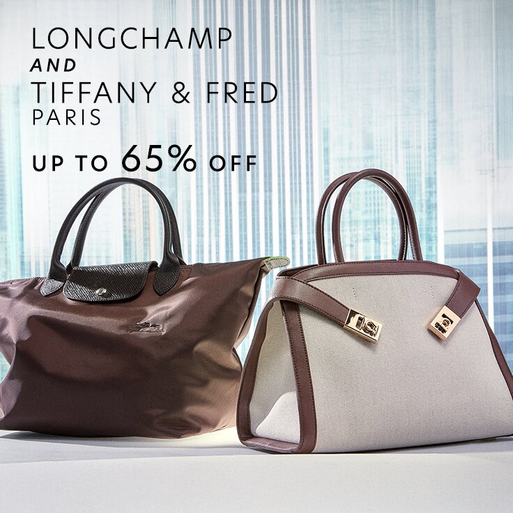 Up to 65% Off Longchamp and Tiffany & Fred Paris: New Styles