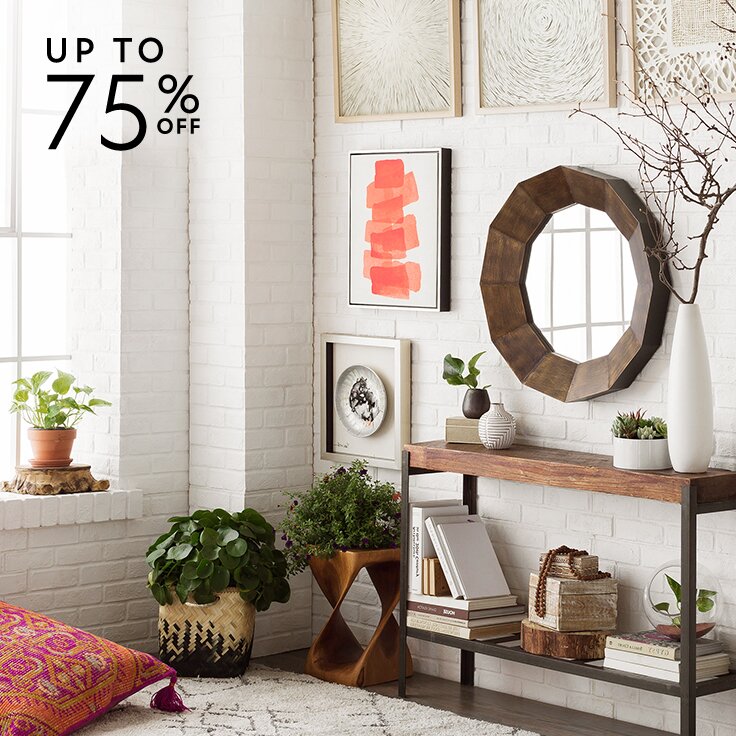 Up to 75% Off: The Art & Decor Event