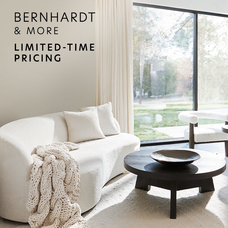 Bernhardt & More | Limited-Time Pricing: The Designer Home Showroom
