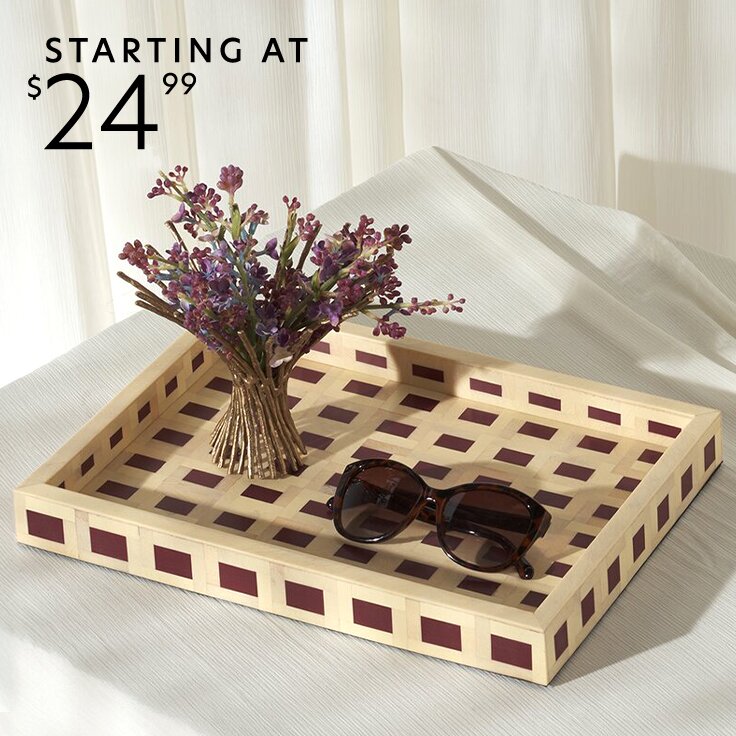 Starting at $24.99: Organizational Decor
