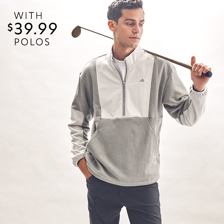 With $39.99 Polos: Men’s Golf Style