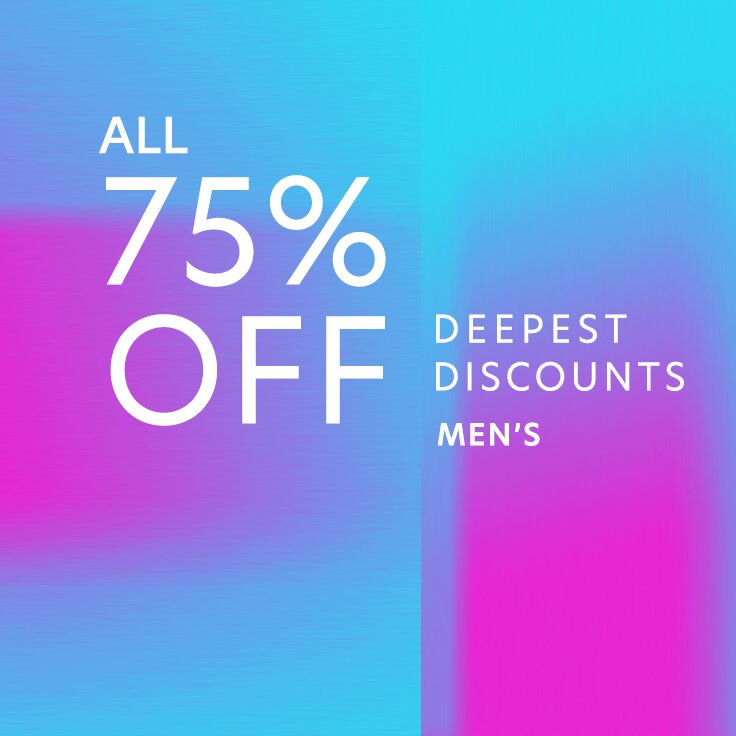 All 75% Off Deepest Discounts | Men’s: ...