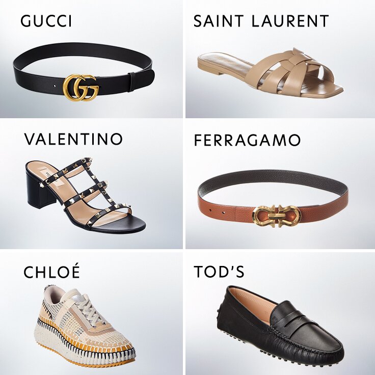 Gucci, Saint Laurent, Valentino, Chloé, Ferragamo, & TOD’s: Shop the Icons for Less