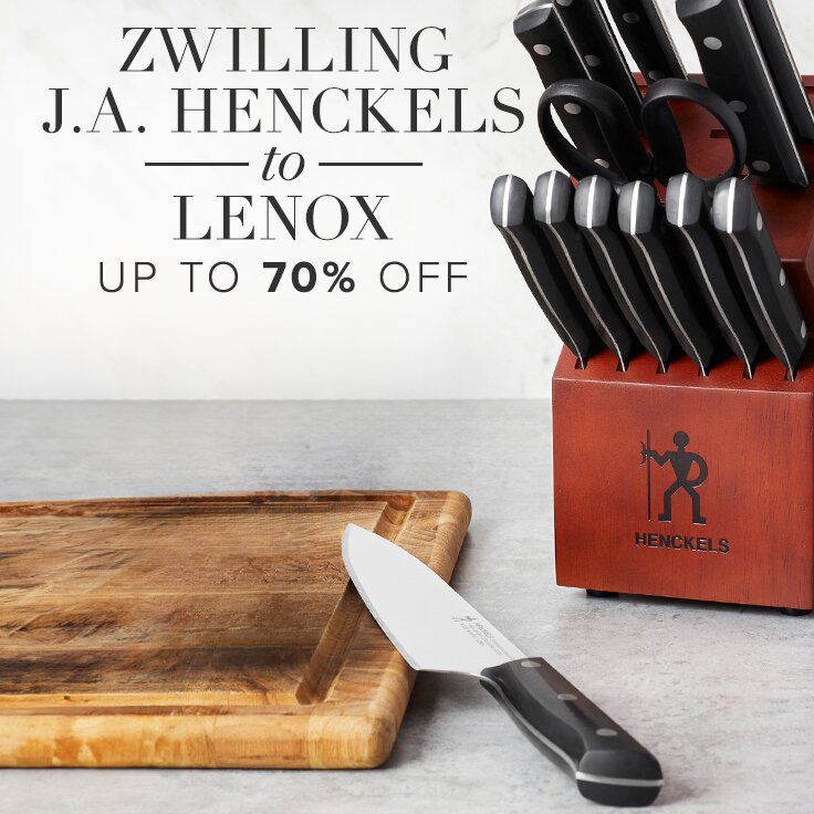 Knife Blocks to Holiday Dinnerware