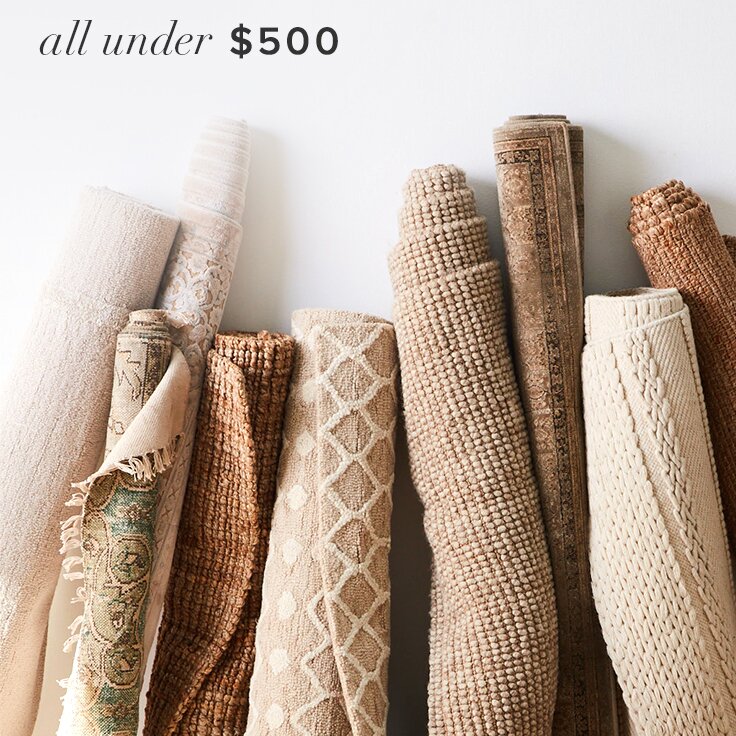 Limited-Time Furniture to Rug Prices