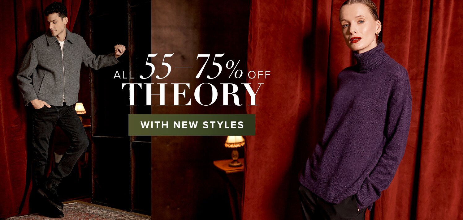 All 55 – 75% Off Theory