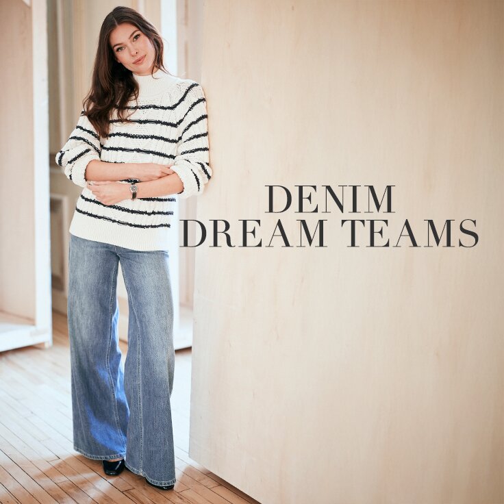 Featuring Wide-Leg Pants & Sweaters