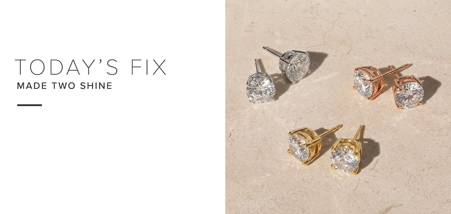 3.00 ct. tw.: Lab-Grown Diamond Studs