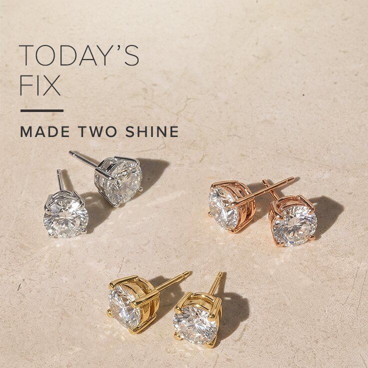 3.00 ct. tw.: Lab-Grown Diamond Studs