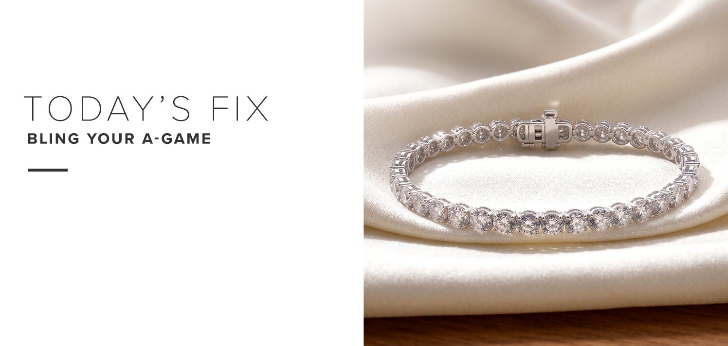 7.00 ct. tw.: Lab-Grown Diamond Tennis Bracelet