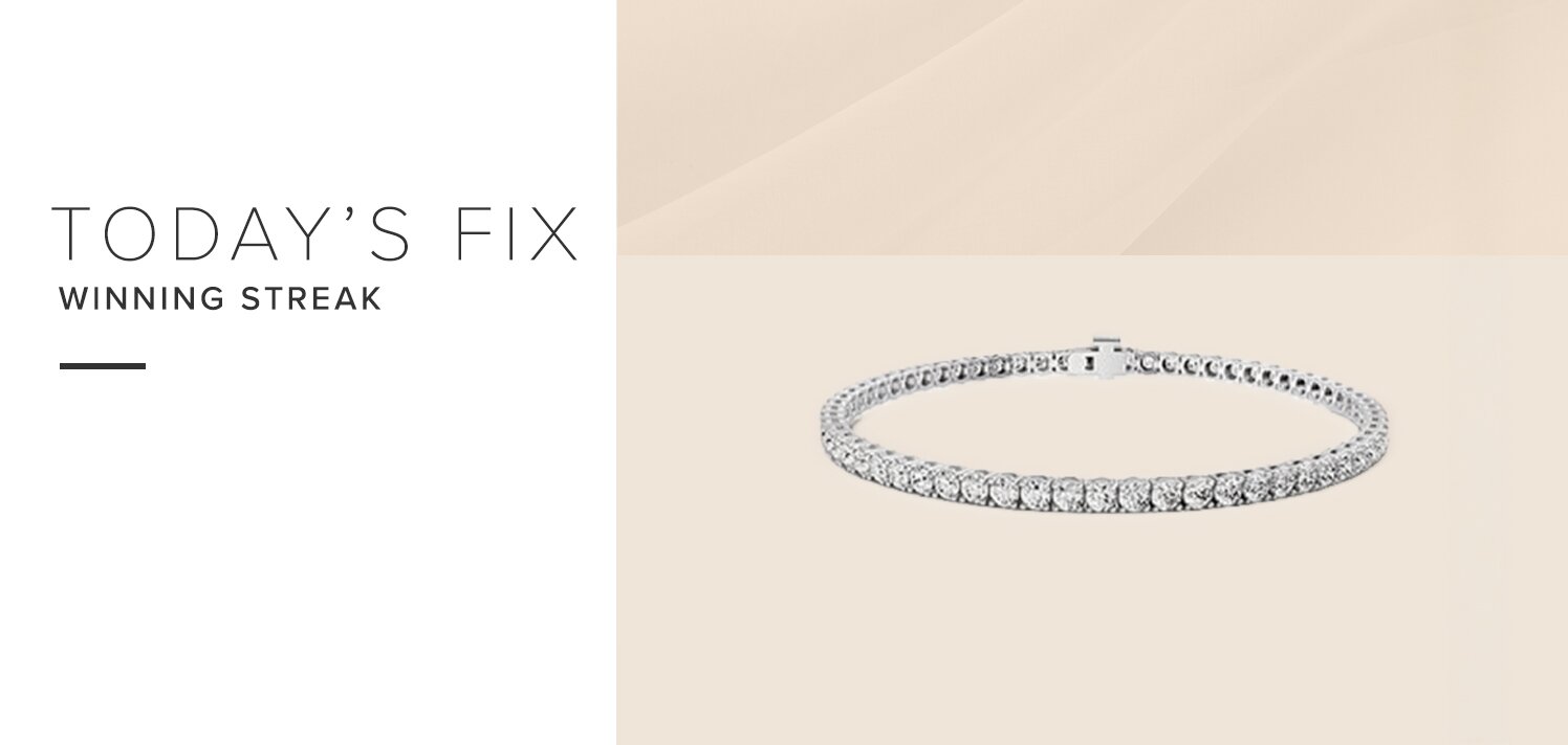14K 6.00 ct. tw.: Lab-Grown Diamond Tennis Bracelet