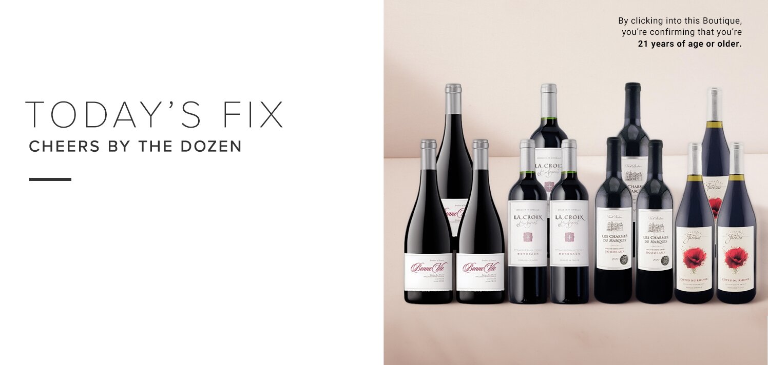 Splash Wines: 12 Bottles of Red