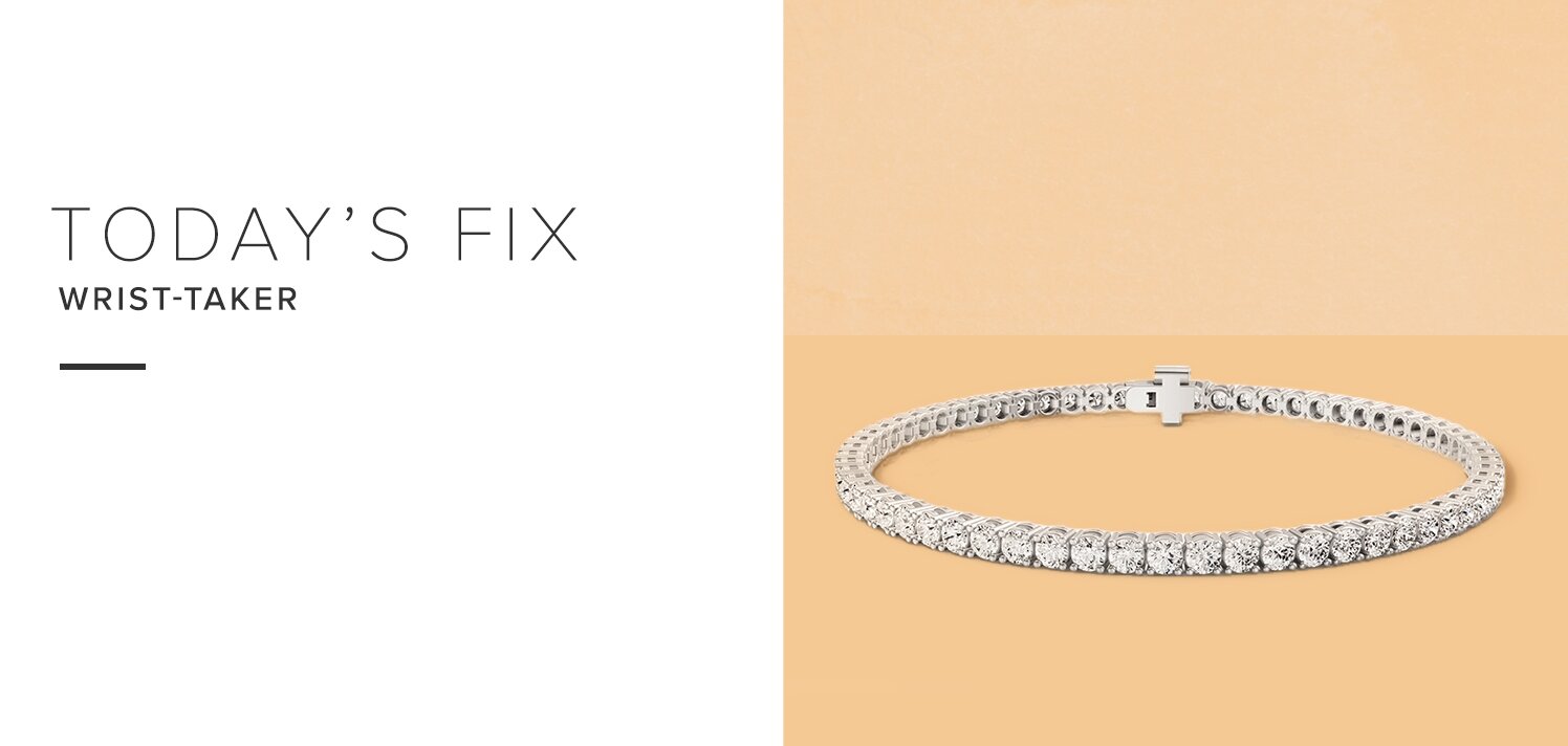 5.00 ct. tw.: Lab-Grown Diamond Tennis Bracelet