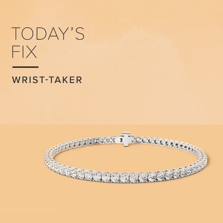 5.00 ct. tw.: Lab-Grown Diamond Tennis Bracelet