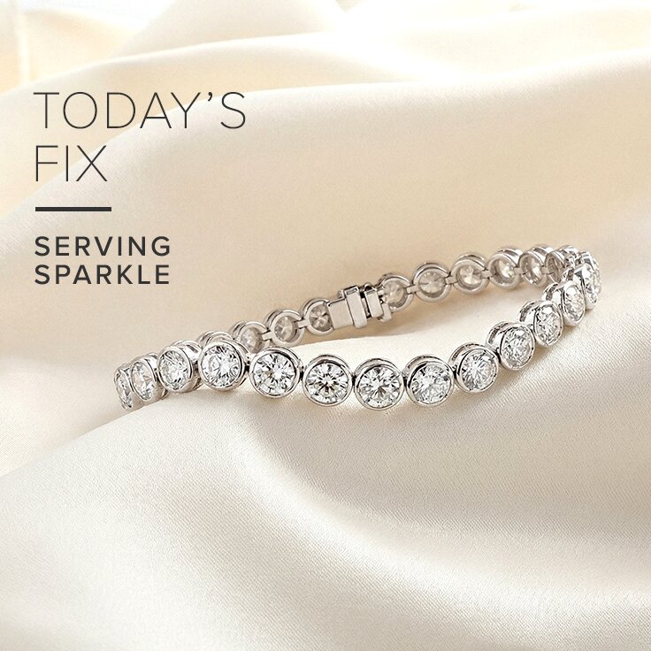 8 ct. tw. Lab-Grown Diamond Tennis Bracelet