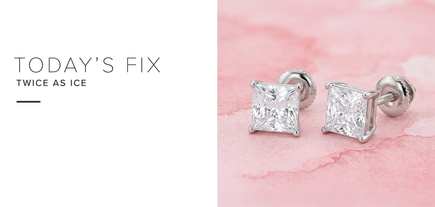 2.00 ct. tw.: Lab-Grown Diamond Studs