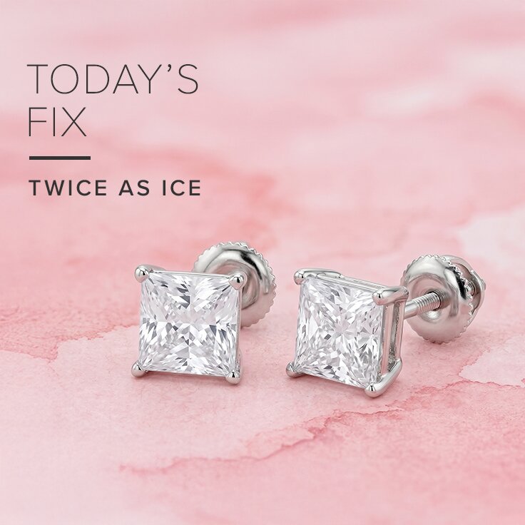 2.00 ct. tw.: Lab-Grown Diamond Studs