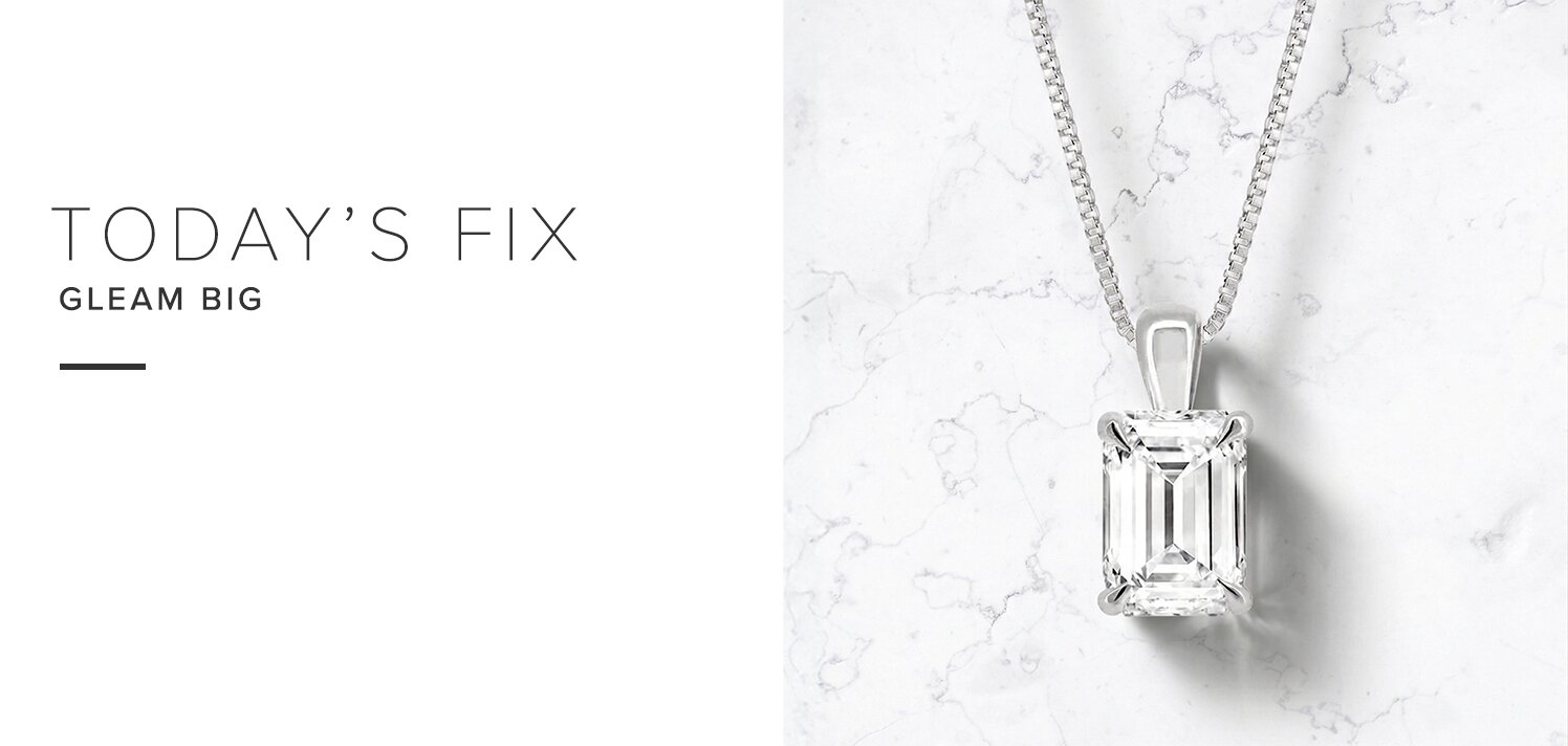 2.00 ct. tw.: Lab-Grown Diamond Pendant