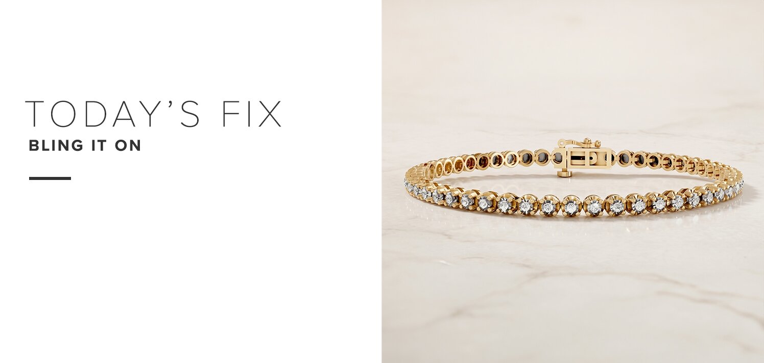 1.00 ct. tw.: Lab-Grown Diamond Tennis Bracelet
