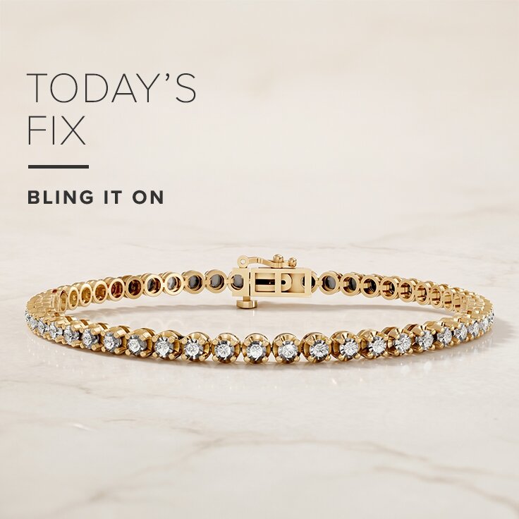 1.00 ct. tw.: Lab-Grown Diamond Tennis Bracelet