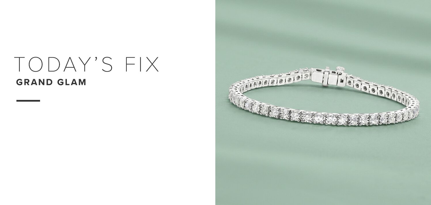 3.00 ct. tw. Lab-Grown: Diamond Tennis Bracelet