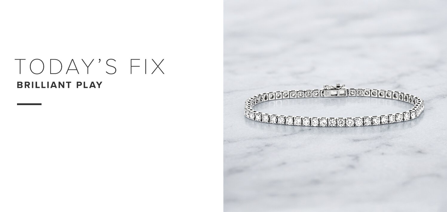 5.00 ct. tw.: Lab-Grown Diamond Tennis Bracelet