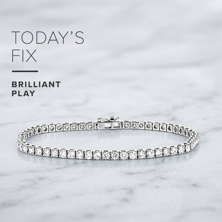 5.00 ct. tw.: Lab-Grown Diamond Tennis Bracelet
